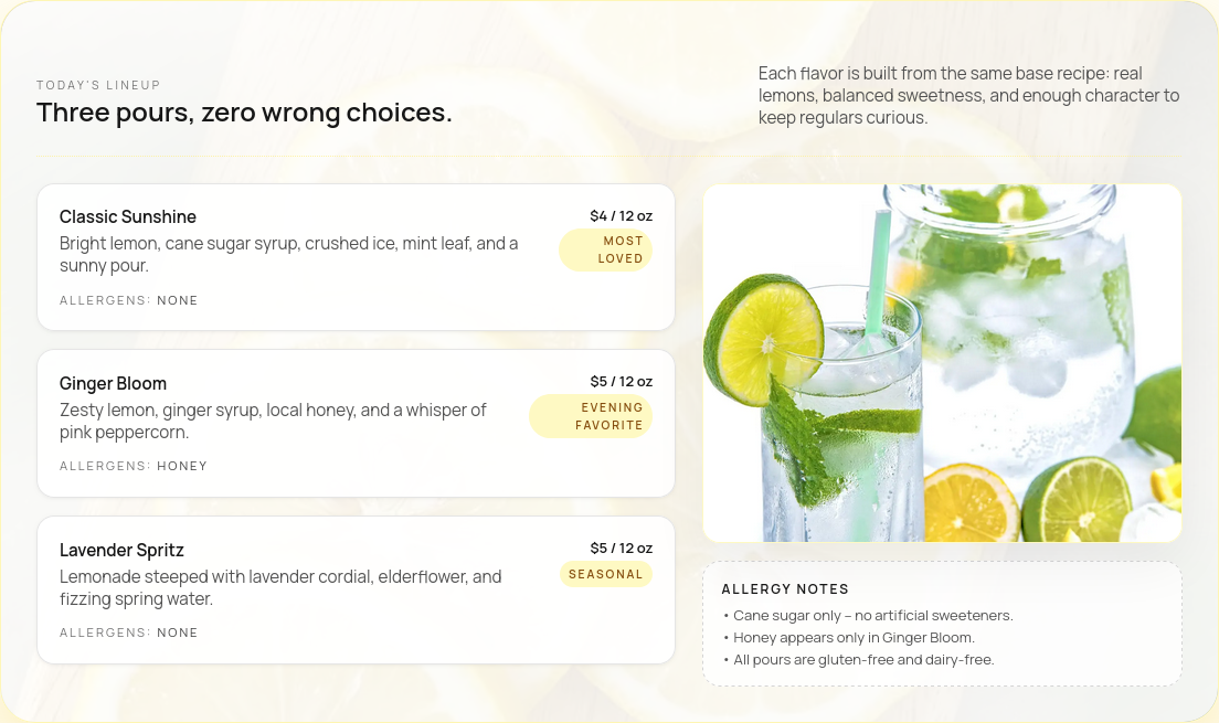 Lemonlight concept preview